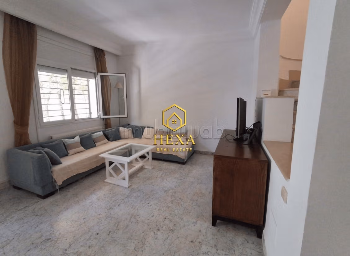 Furnished S3 duplex in La Marsa
