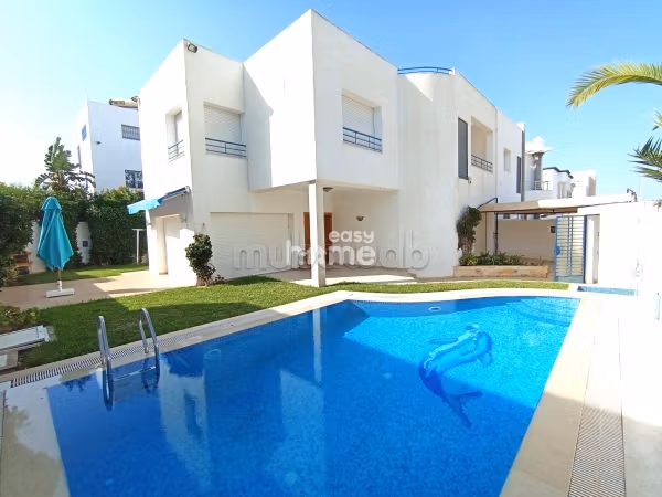 Villa S4 meublée avec piscine à yasmine Hammamet