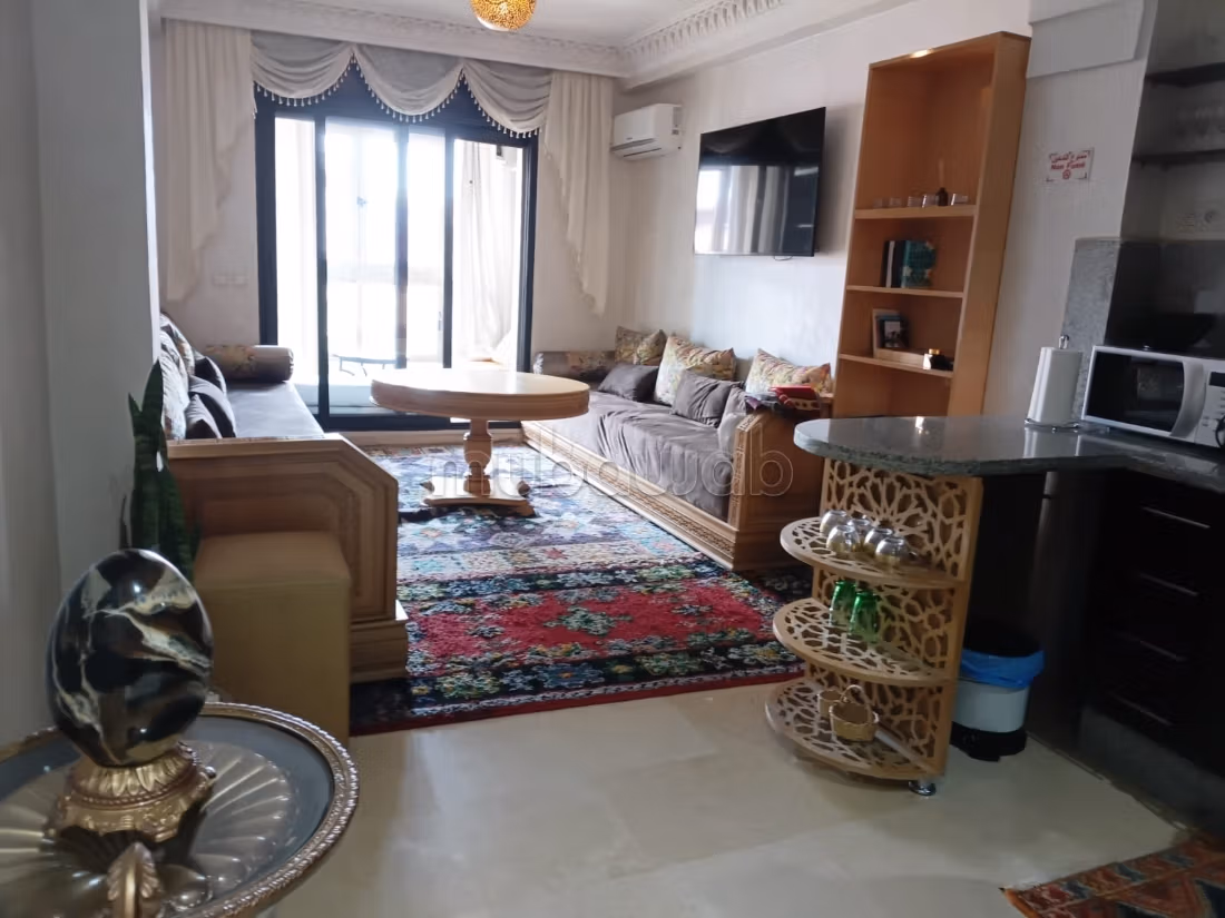 Appartement de charme meublé à louer à Guéliz