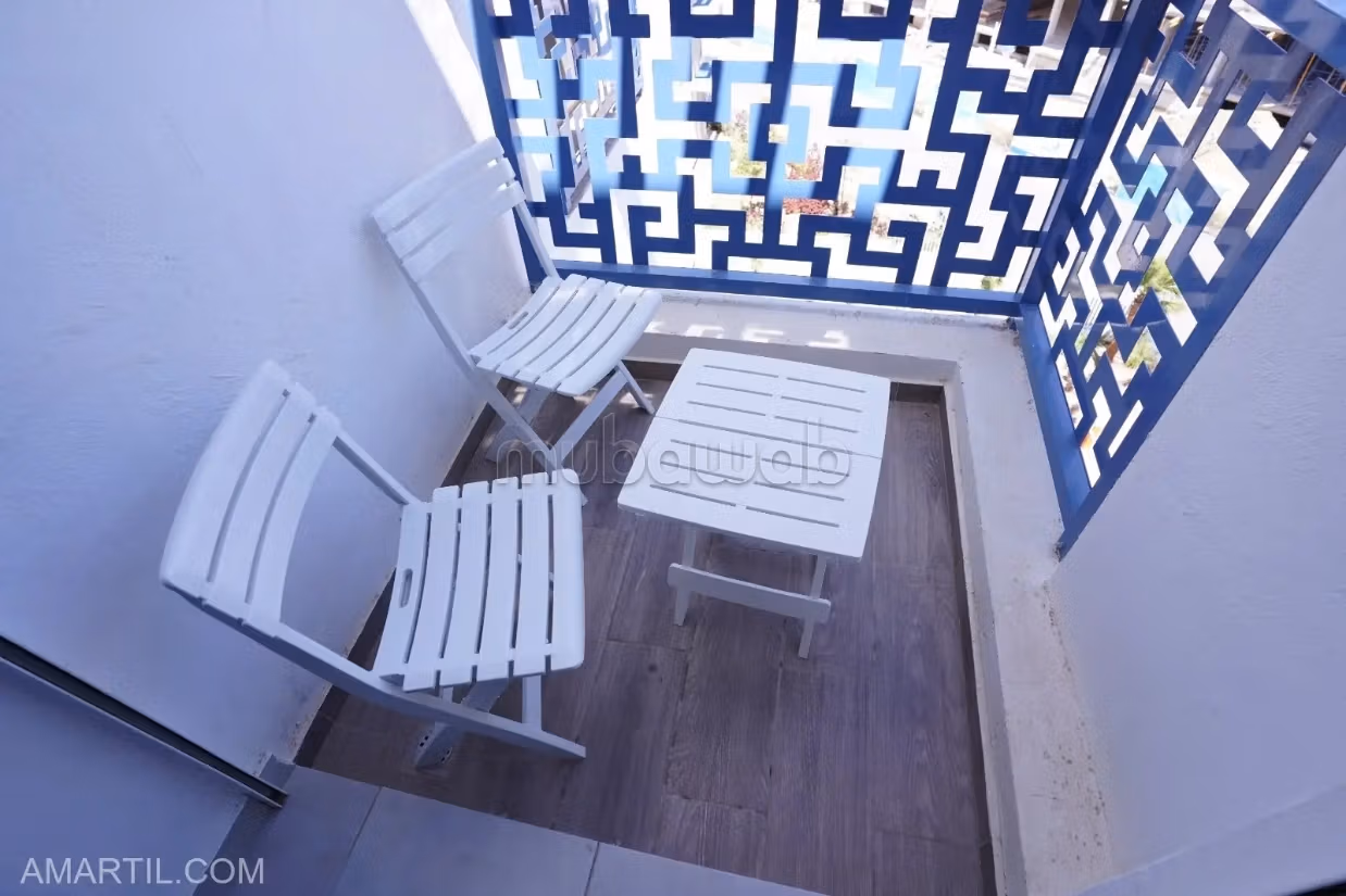 Appartamento elegante con piscina in affitto sulla corniche di Martil costa mar