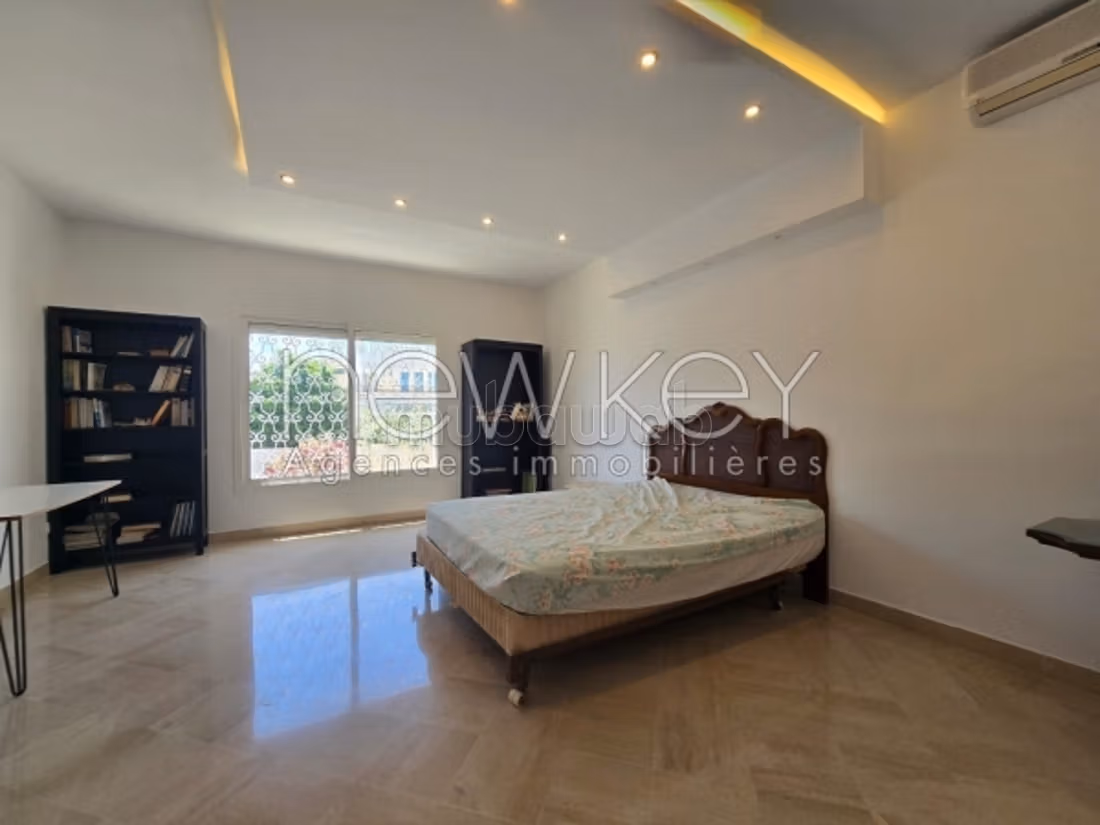 A louer une villa meublée s3 à Gammarth