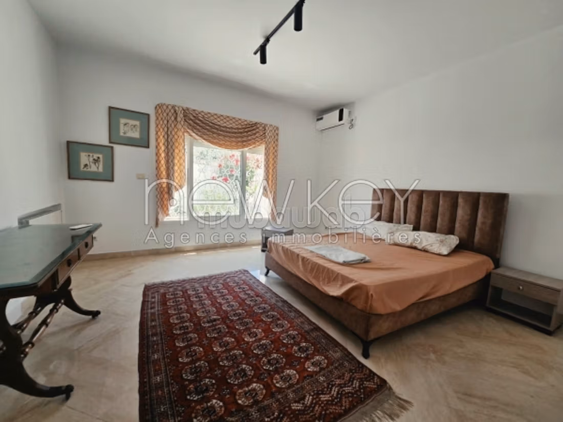 A louer une villa meublée s3 à Gammarth
