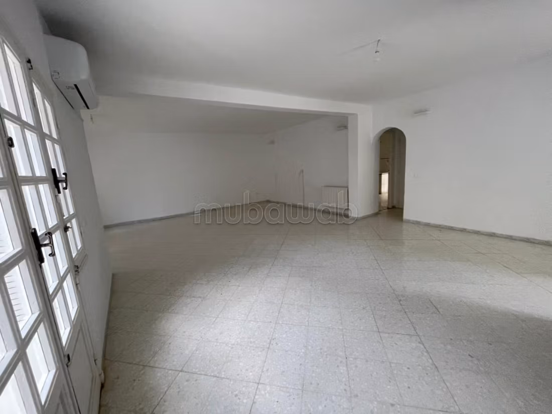A louer un rez de jardin en s2 à Gammarth