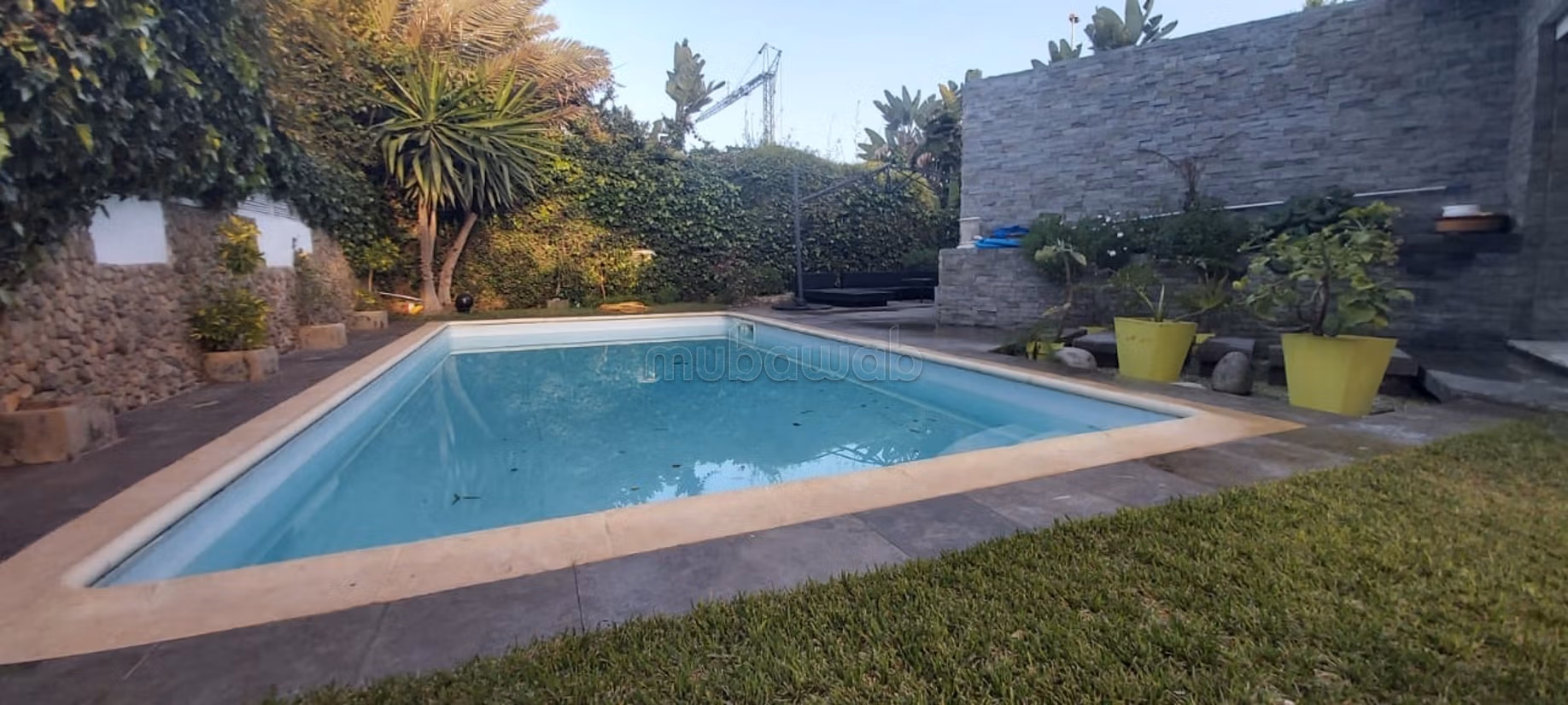 Bellissima villa arredata con piscina – Ain Diab