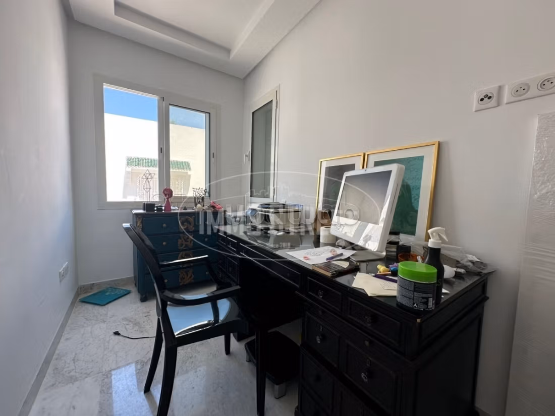 À LOUER, Villa S5 Meublée avec Piscine – La Marsa Plage