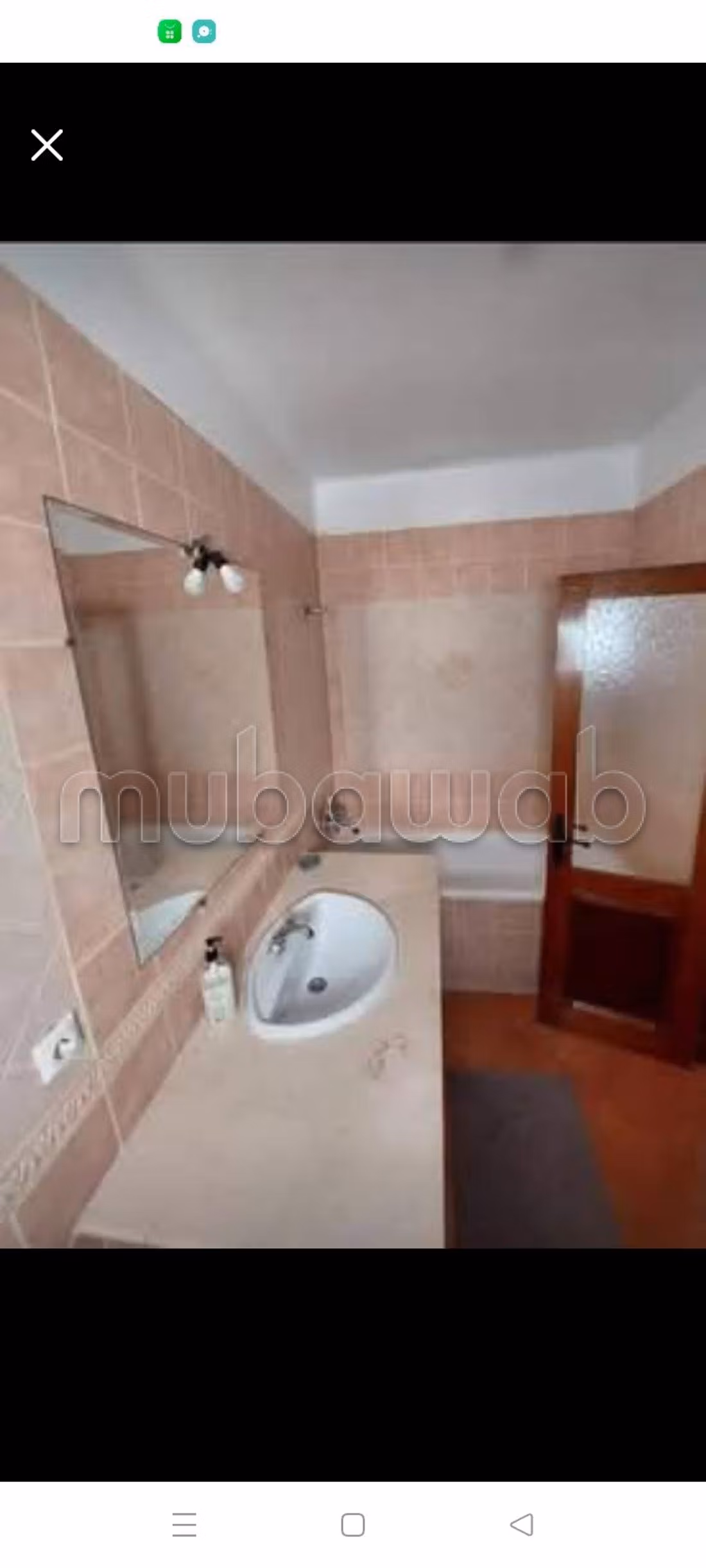Apartment for rent in M'Diq. Area 68 m². Satellite system and Moroccan living room