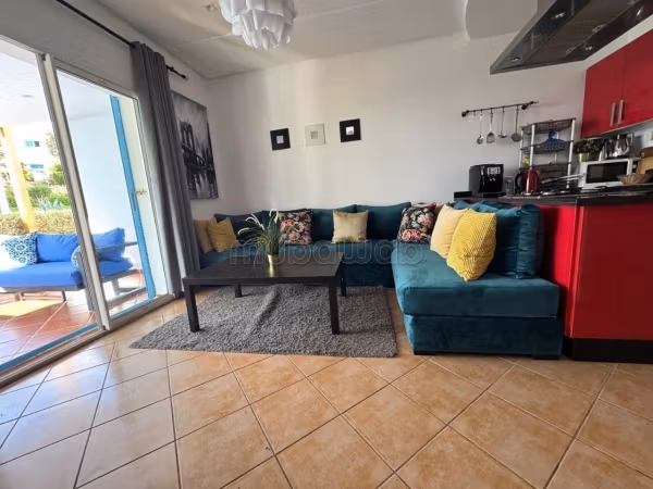 Apartment for rent in M'Diq. 2 rooms. Built-in oven