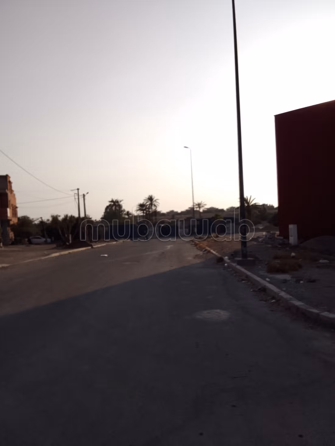 Achat de terrain à Route Casablanca. Surface totale 12000 m²