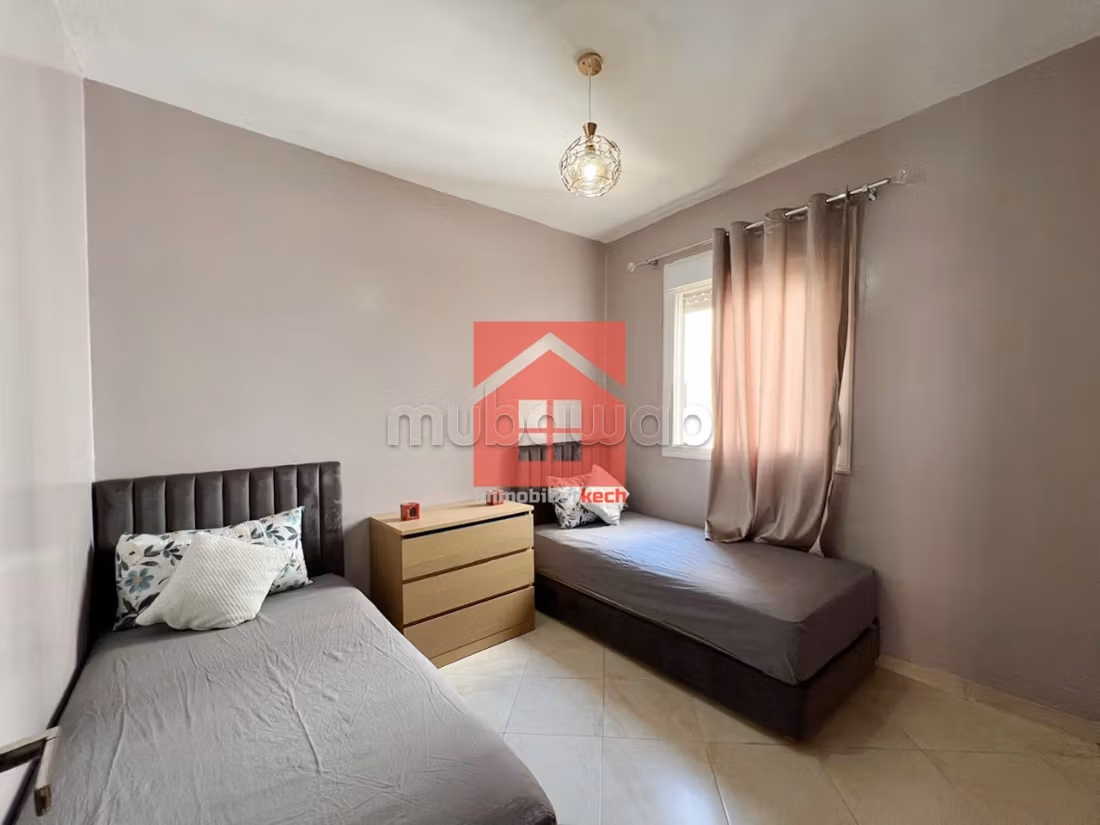 New Appart Meuble avec balcon a Cote de Marjane — 3