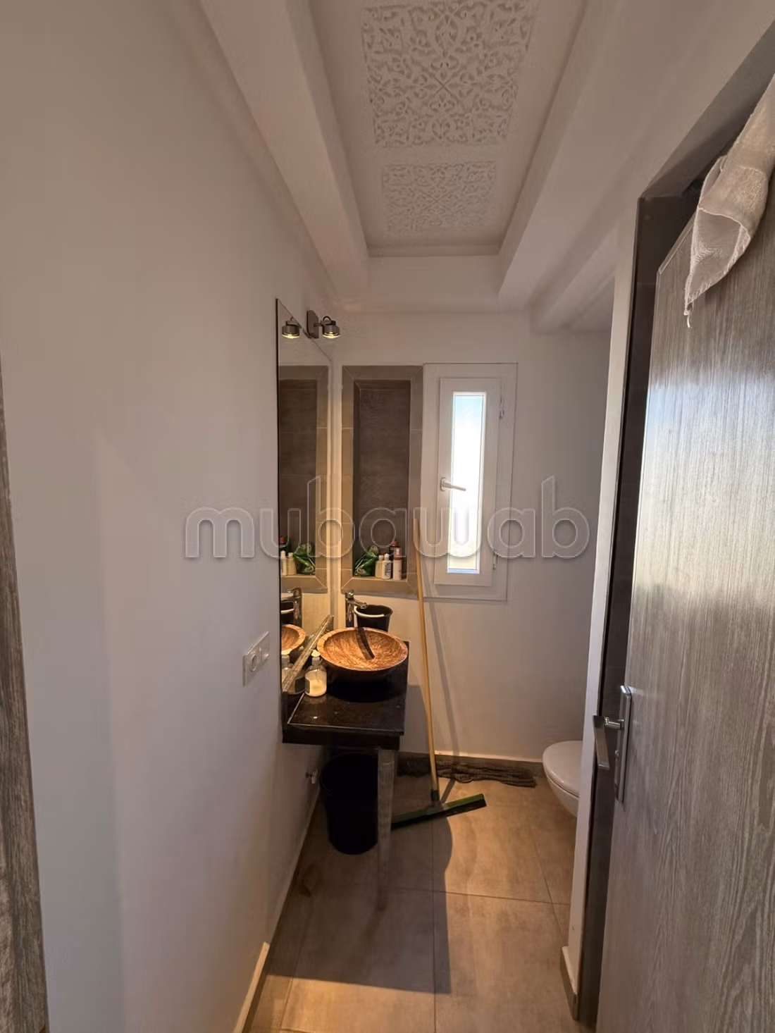 Apartments for rent in Saidia. Total area 70 m². Sturdy door, Moroccan lounge.