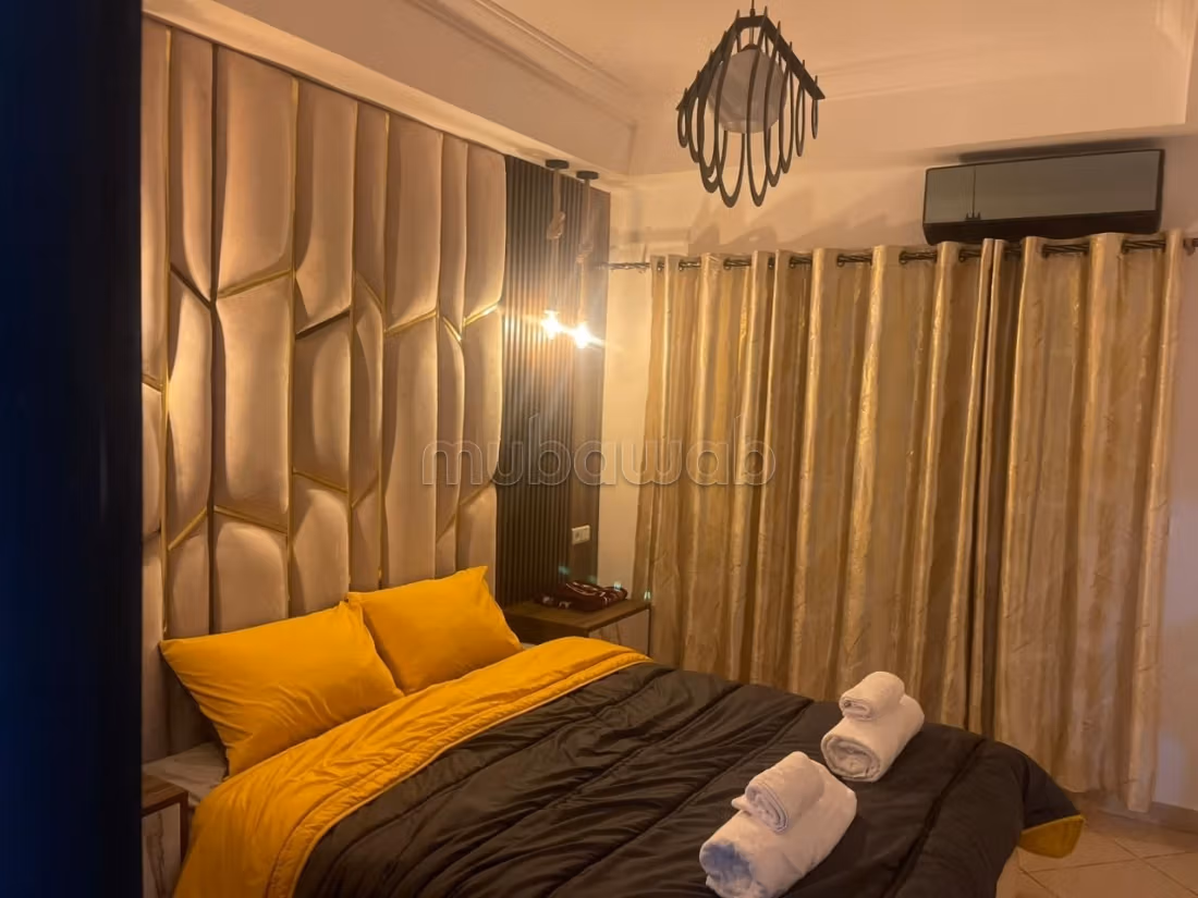 Apartments for rent in Saidia. Area 80 m². Secure residence equipped with a satellite channel reception system.