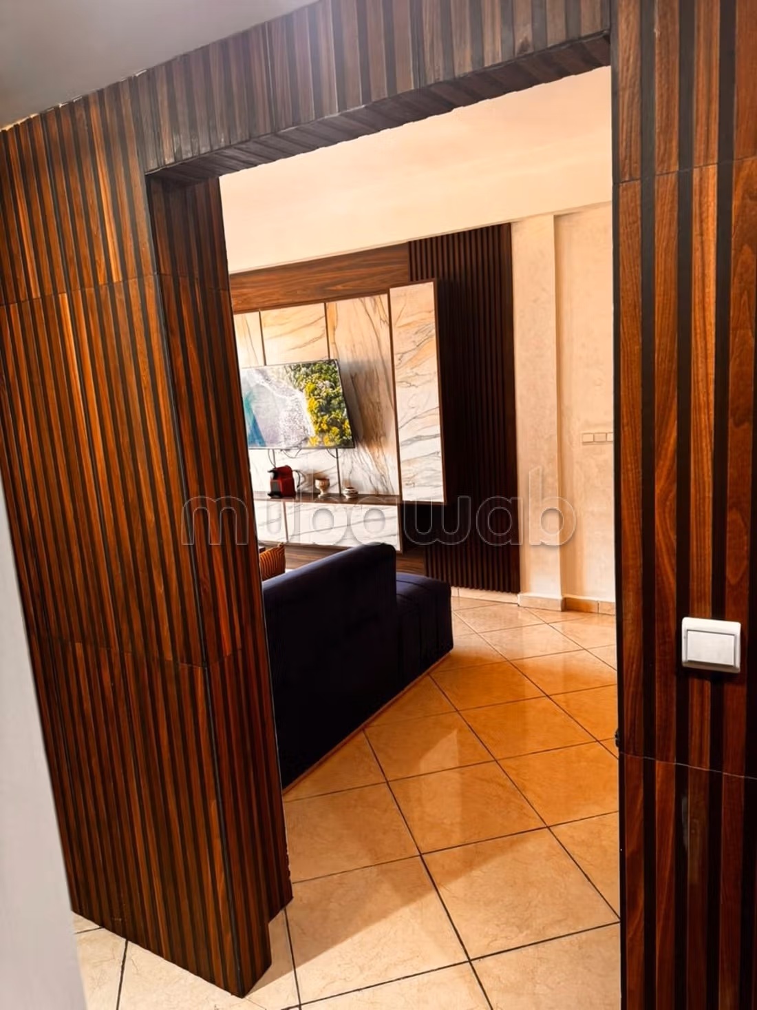 Apartments for rent in Saidia. Area 80 m². Secure residence equipped with a satellite channel reception system.