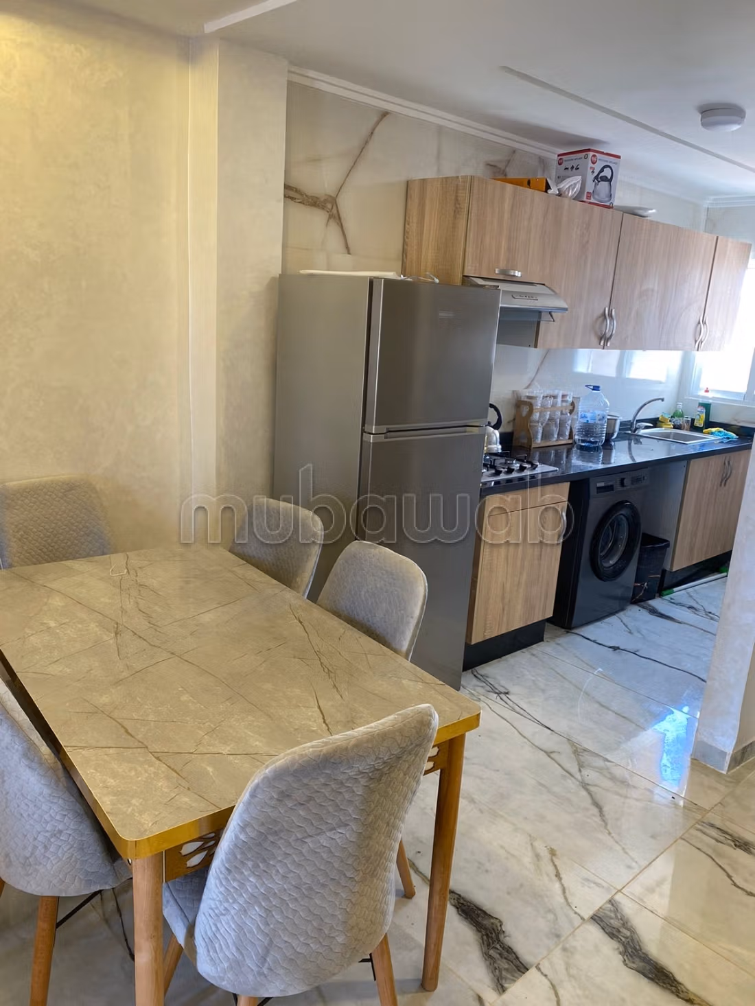 Apartments for rent in Saidia. Area 80 m². Secure residence equipped with a satellite channel reception system.