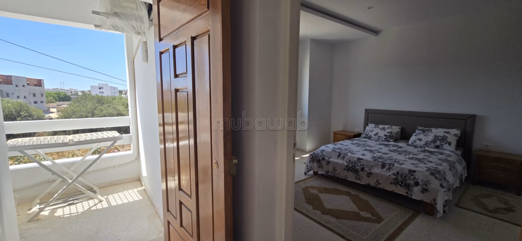 Affitto di un appartamento a Midoun. Superficie di 70 m². Posti auto e terrazza