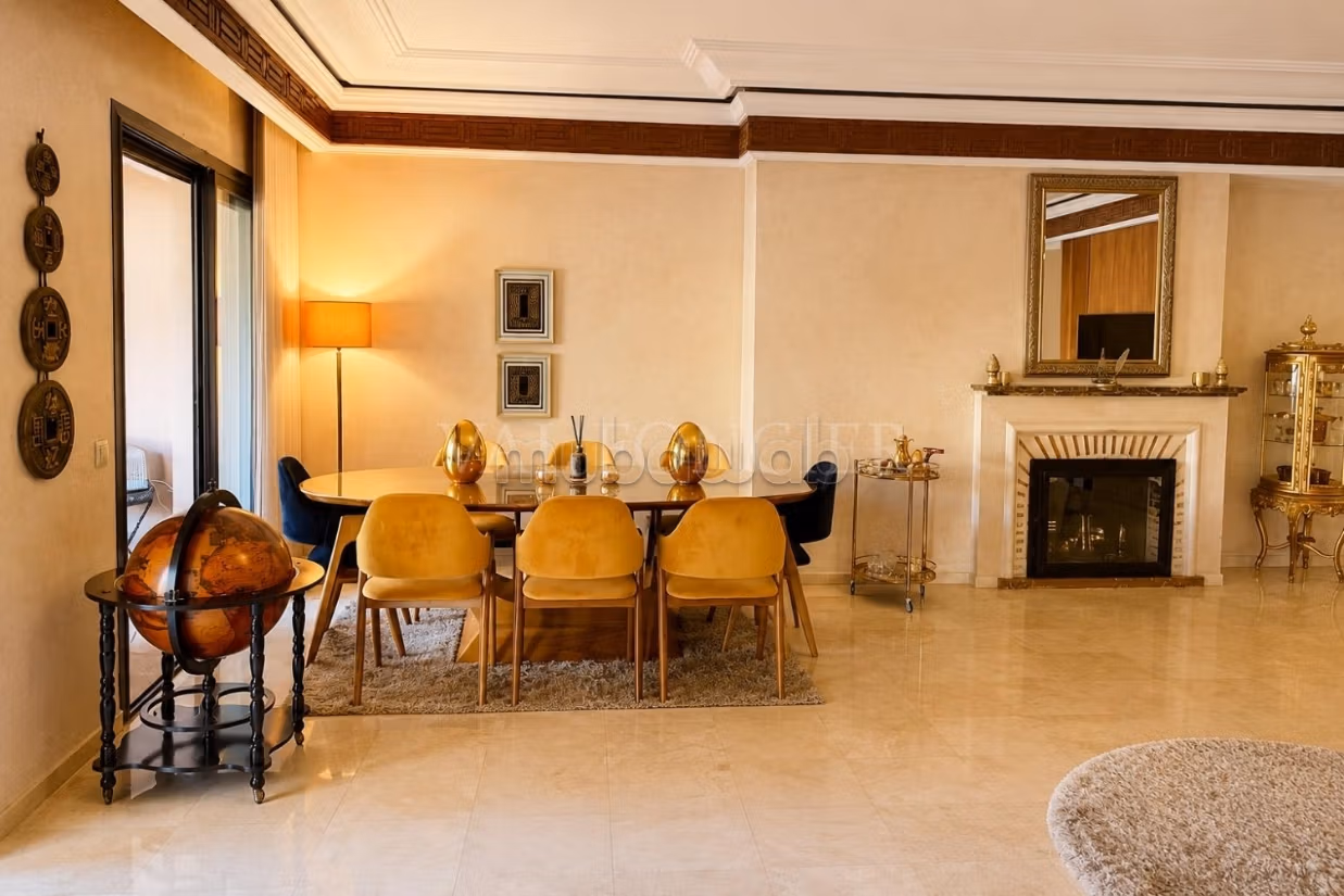 Location Rez de Jardin Moderne semi meublé 3Chambres avec terrasses,
Marrakech — 6