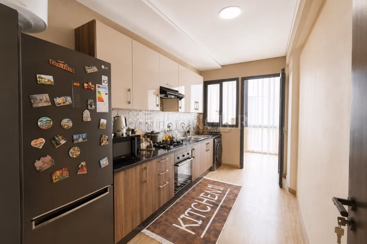 Furnished Apartment Location 2 Bedrooms with Large Terrace, Dar Bouazza