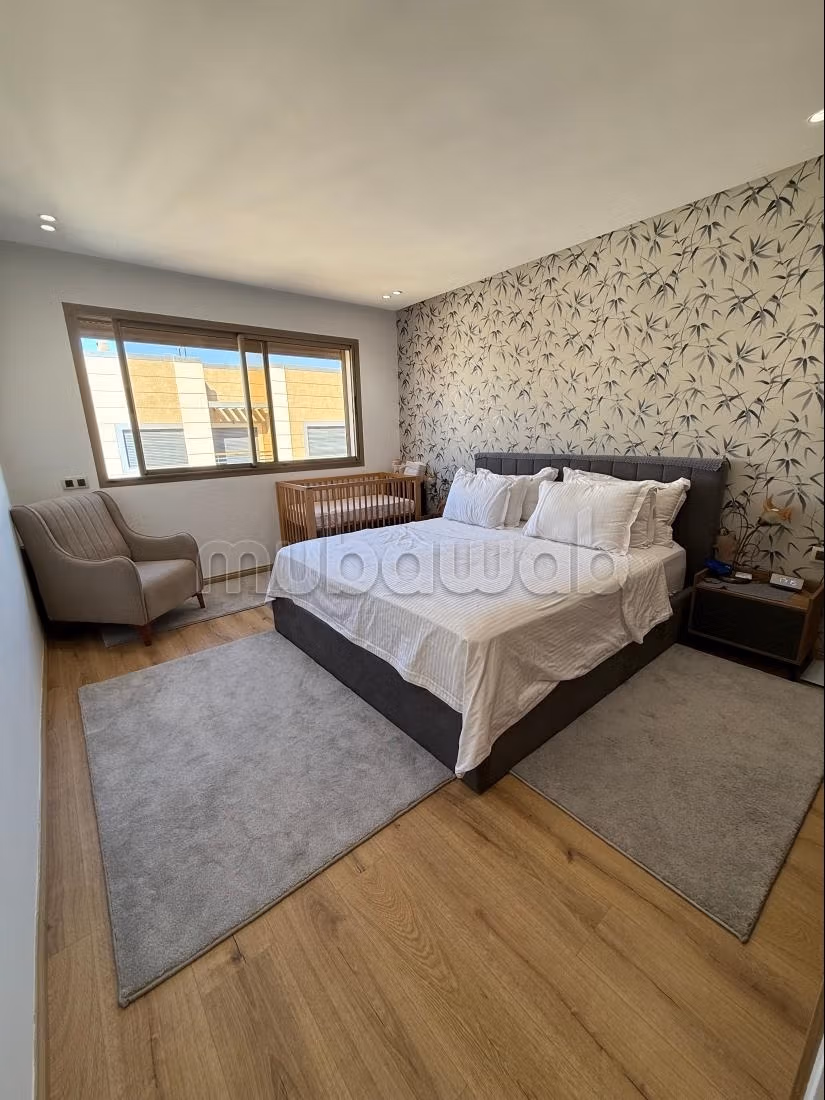 Appartement 125 m² quasi neuf 3 chambres Darbouaza