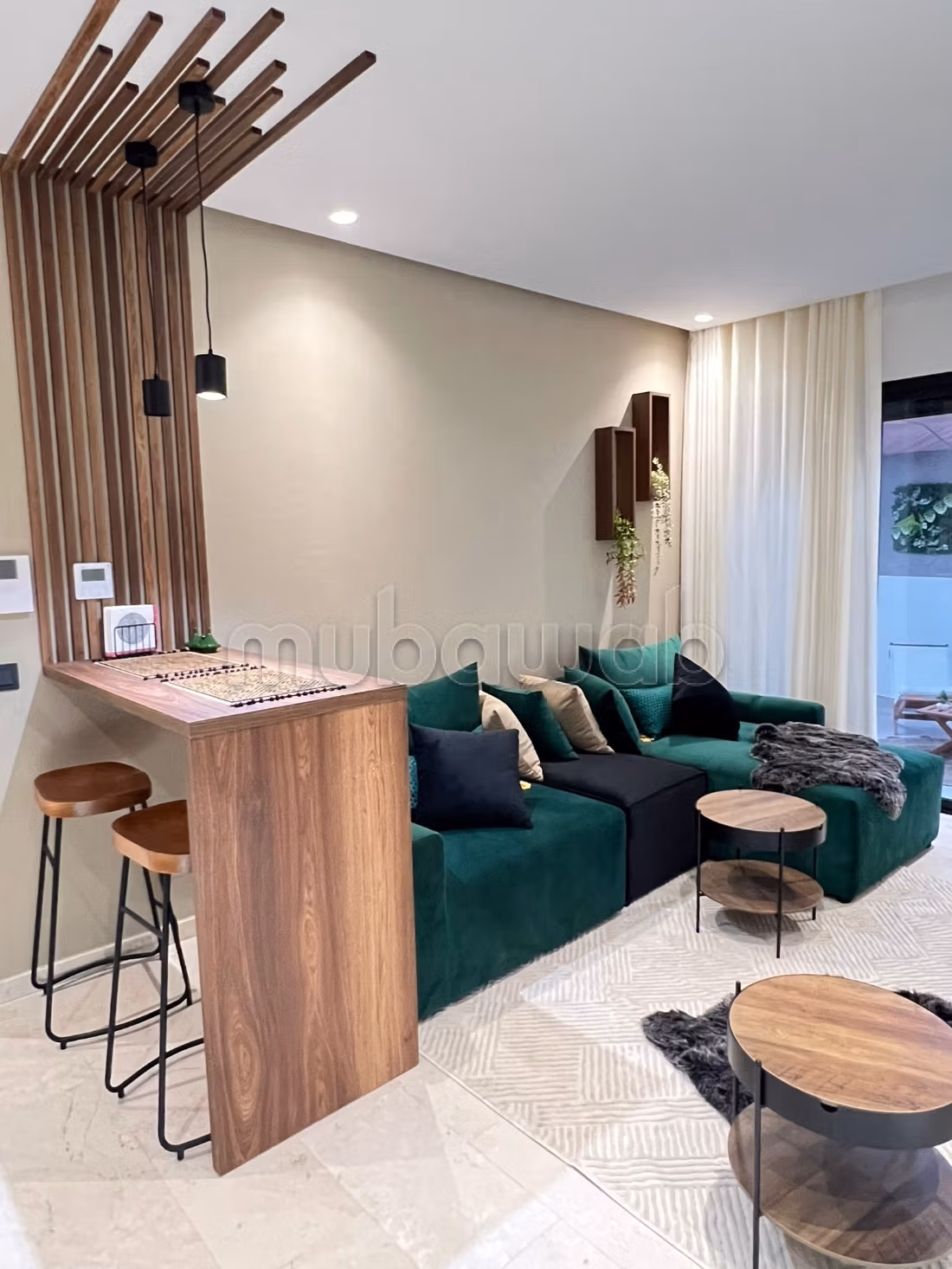 Rent this apartment in Les Hôpitaux. 1 bedroom. Well furnished