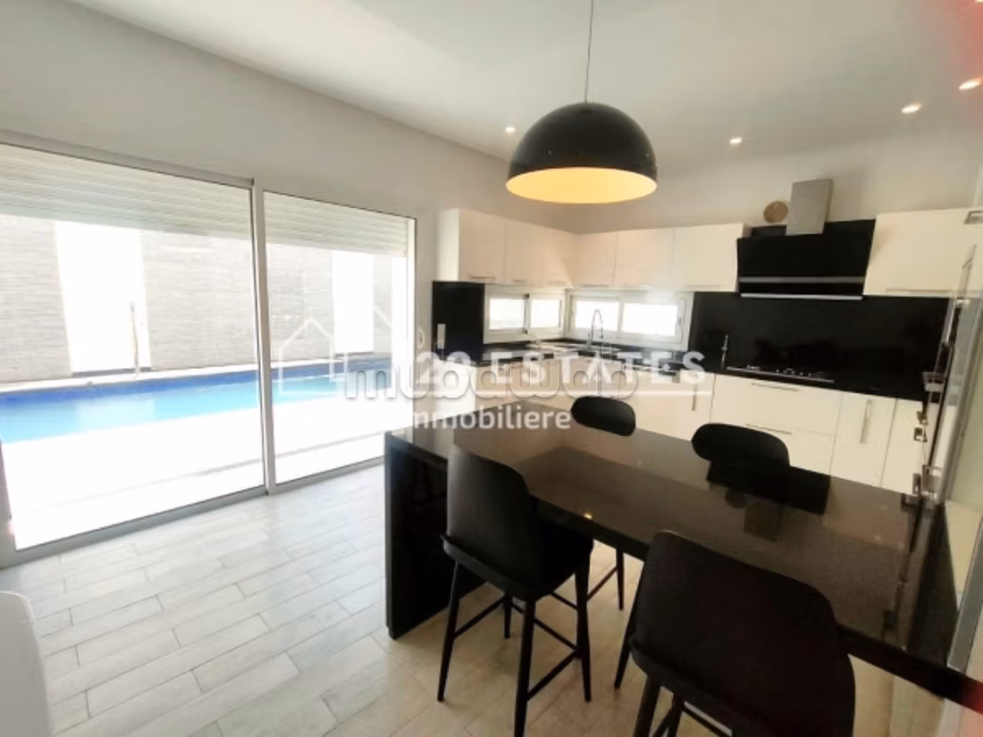 Villa S6 avec piscine au cœur de la Marsa