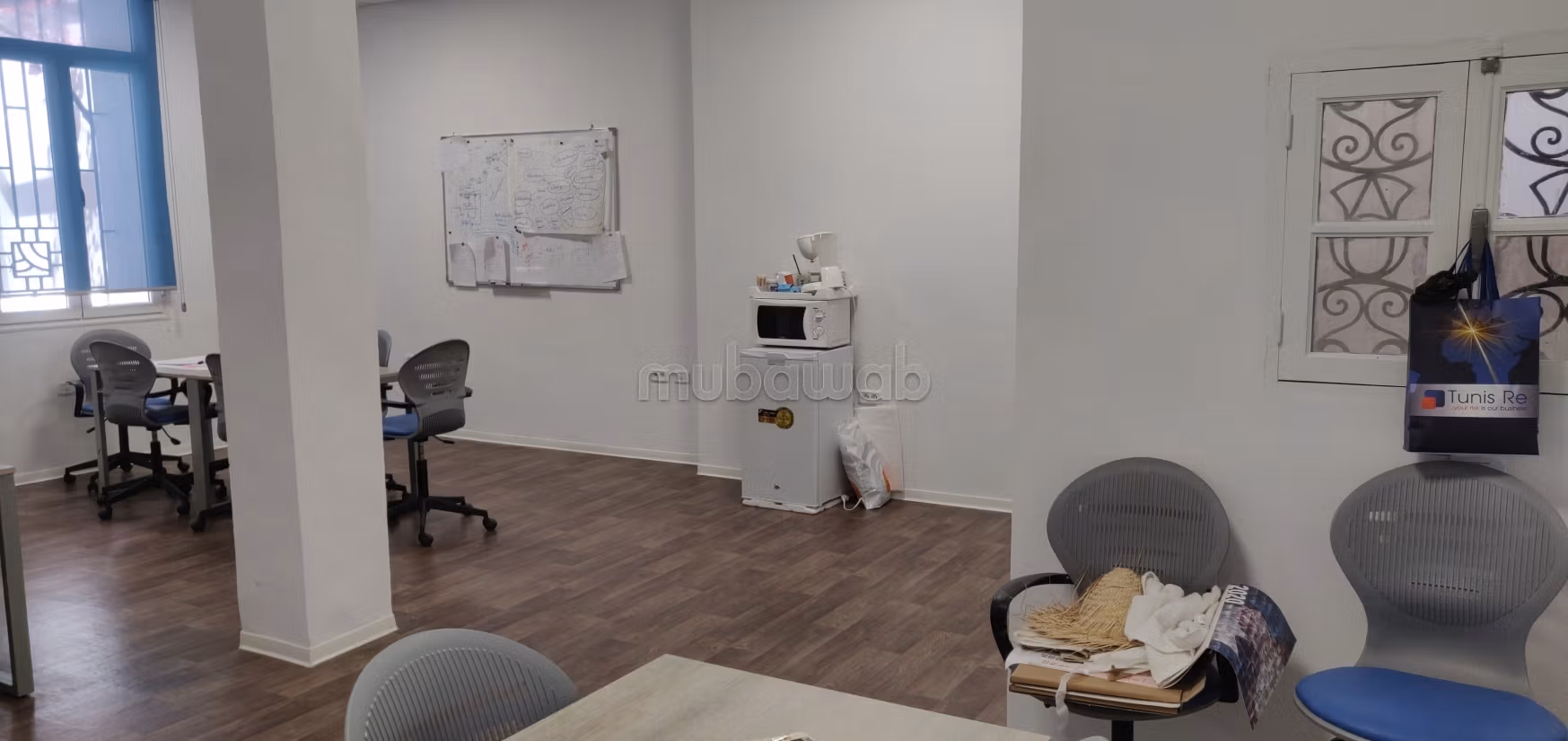 Bureau 55 m² Tunis Lafayette 550 DT/mois