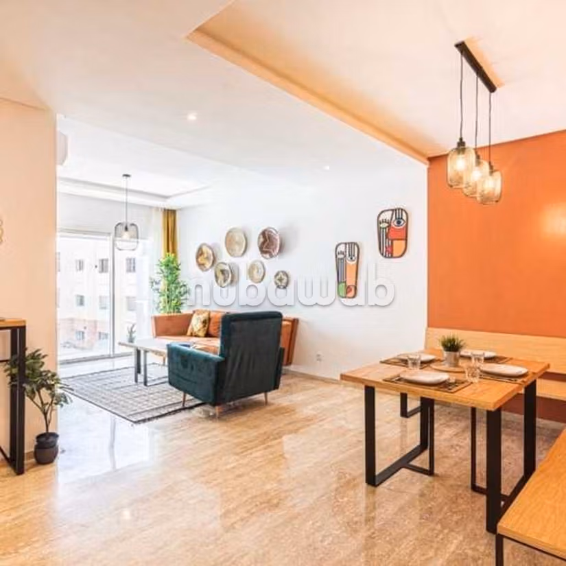 Appartamento in Affitto di 66.0 m² a Casablanca, Estensione Maarif