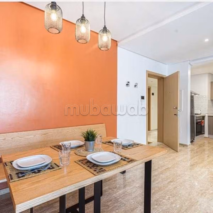 Appartamento in Affitto di 66.0 m² a Casablanca, Estensione Maarif