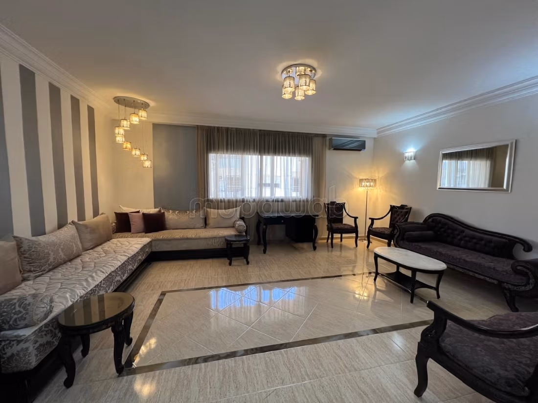 Appartement meublé entièrement rénové à Agdal