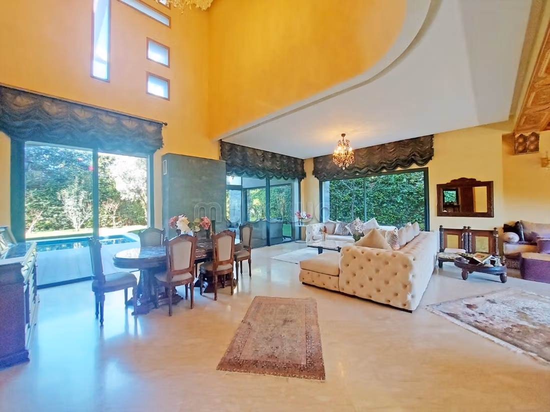 Bouskoura Villa with Pool