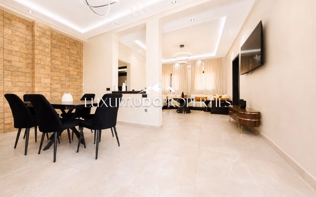 Moderne villa renovated met VNA, Route de Fès