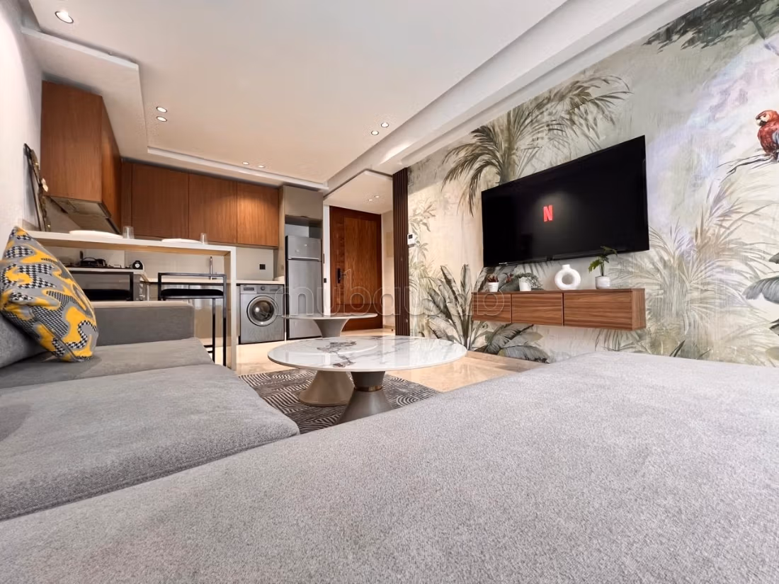 Location d'un appartement à Les princesses.
Superficie 60 m².
Bien meublé — 2