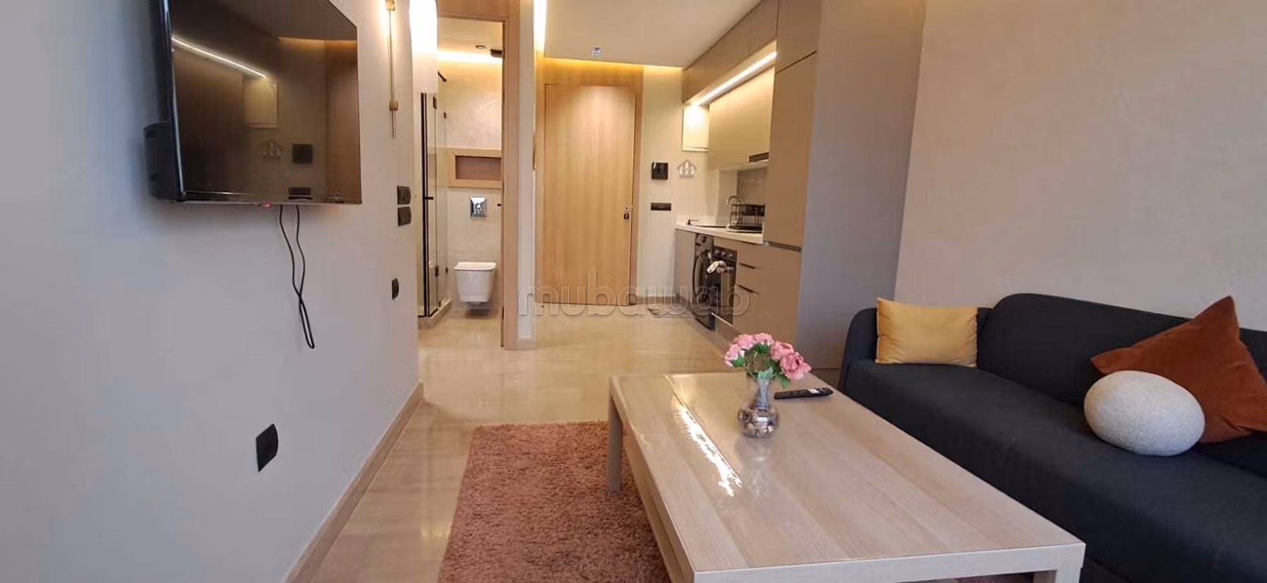 Nieuwe gemeubileerde studio Riviera