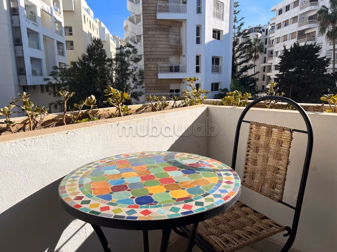 Location duplex 2 ch meublé haut agdal