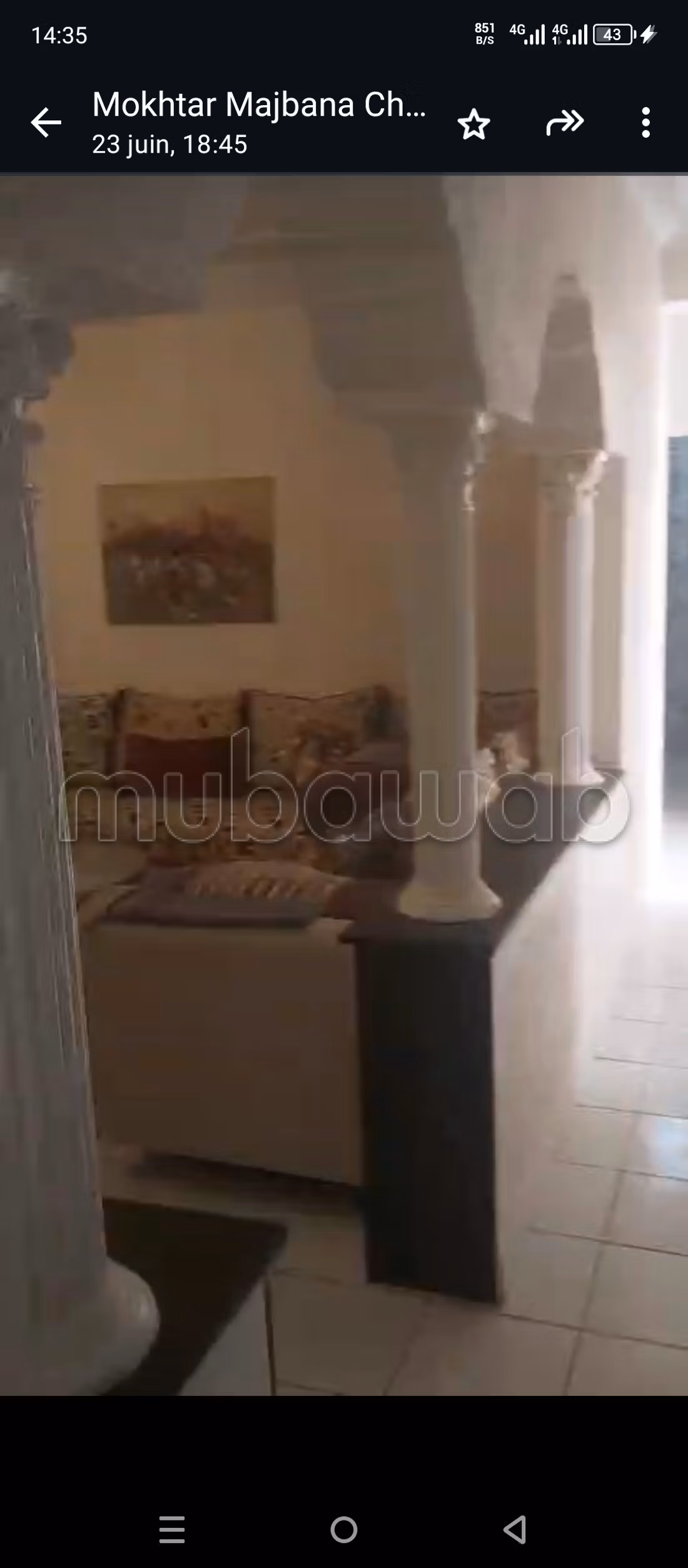 Appartement de 76m² à vendre a avenue des FAR