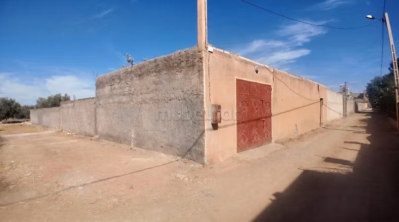 Terrain Titré 744m² Zone Villa Route Ourika