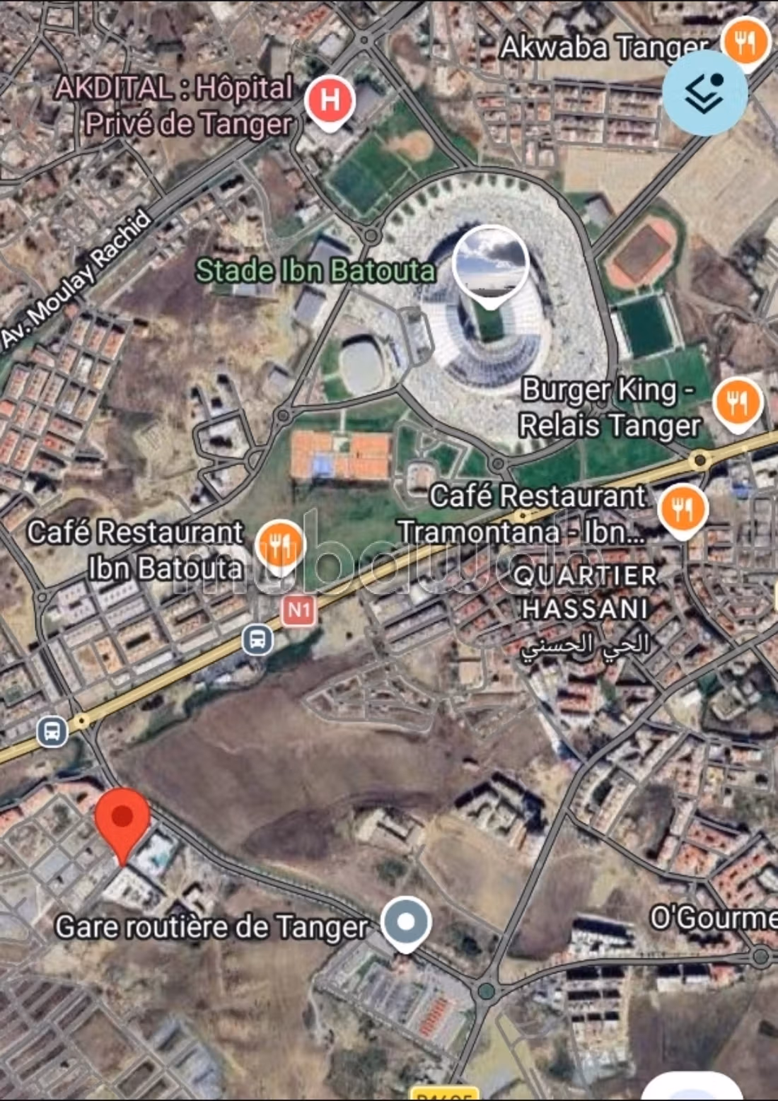 New T3 77m² Clear view 5th floor Route de Rabat