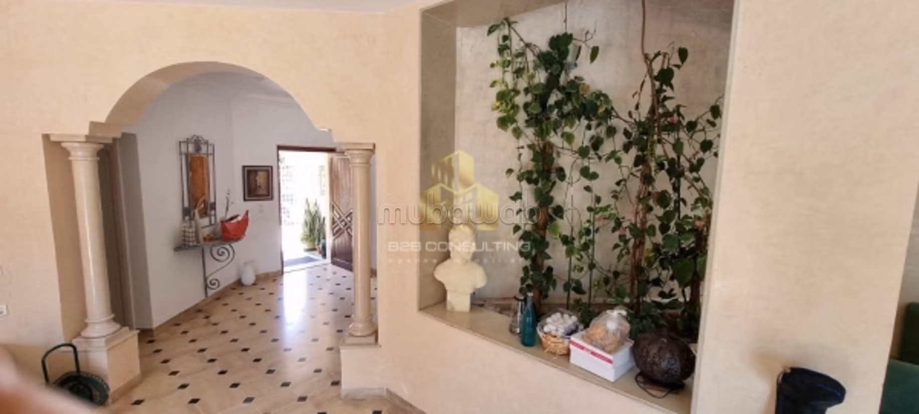 Location villa s 5 meublé à la marsa