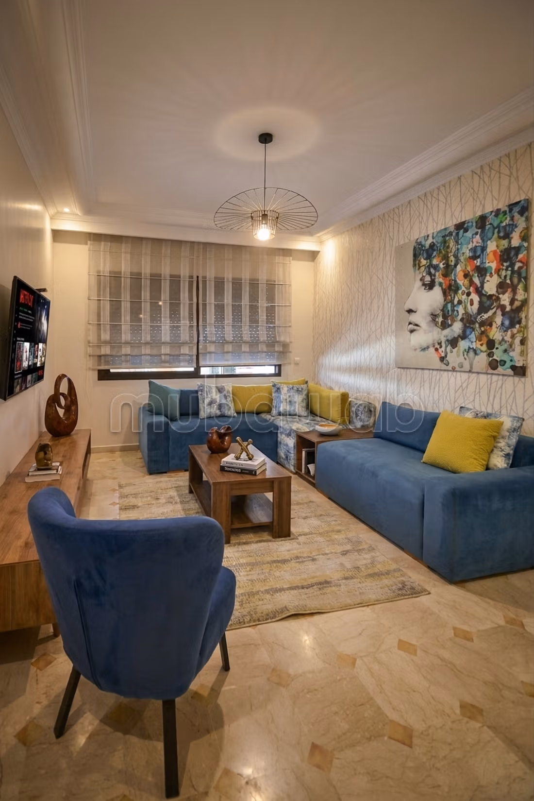 Gemeubileerd 2 kamers — Gauthier, Sebou straat