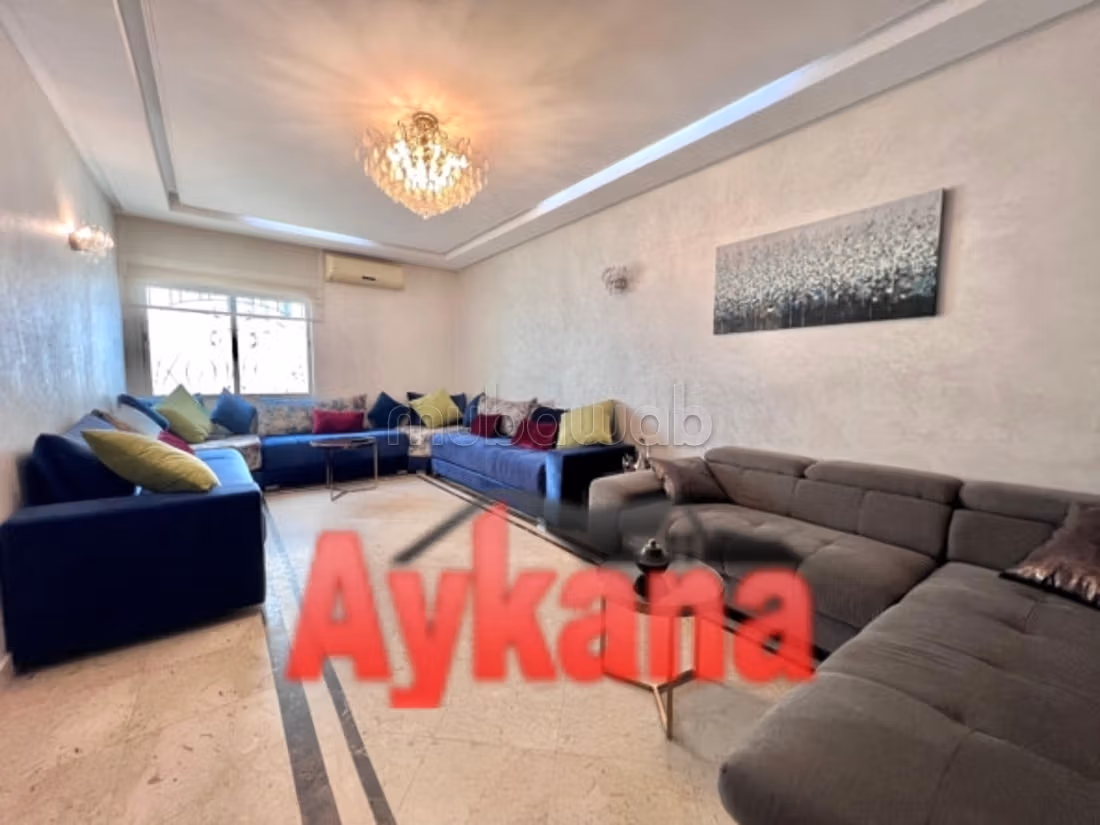 Location Appartement Meublé à Rabat Hay Riad