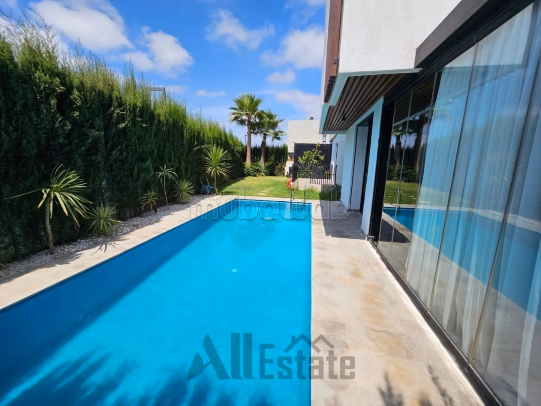 Furnished Villa for Rent in Ville Verte - CGI