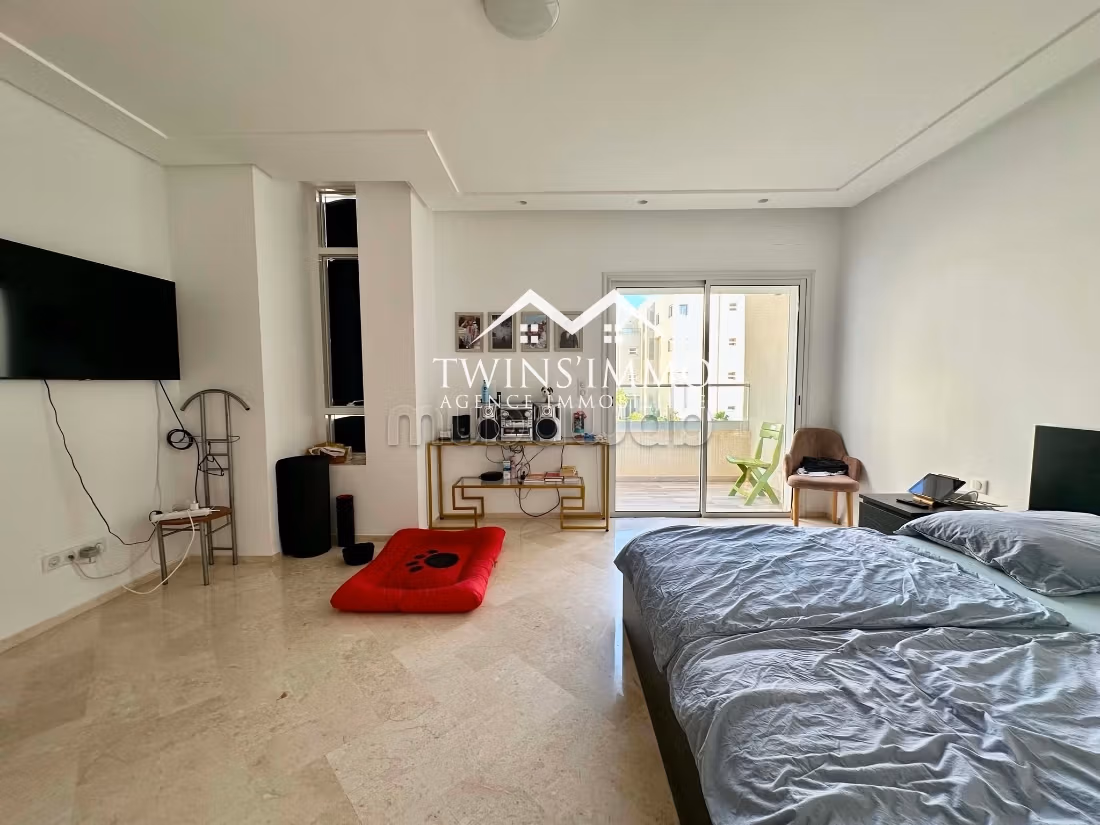 Duplex S3 avec piscine à Gammarth