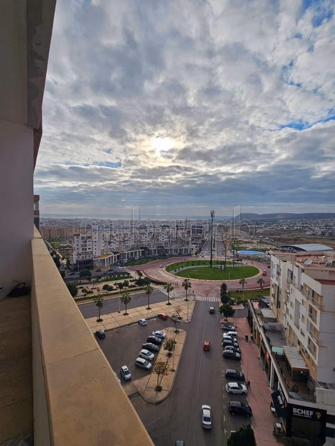 Location apartment with a panoramic view