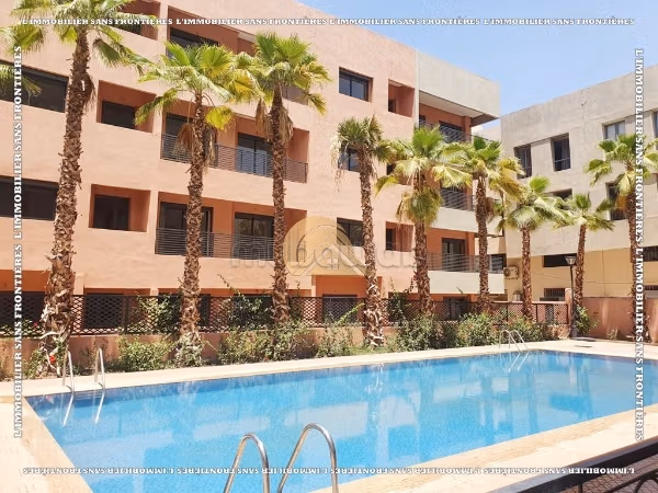 Appartamento arredato in affitto a Targa, Marrakech – Piano terra in residence con piscina