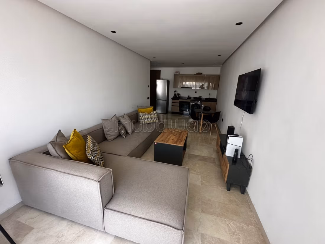 Très bel appartement en location à Palmier.
Superficie 55 m².
Meublé — 2