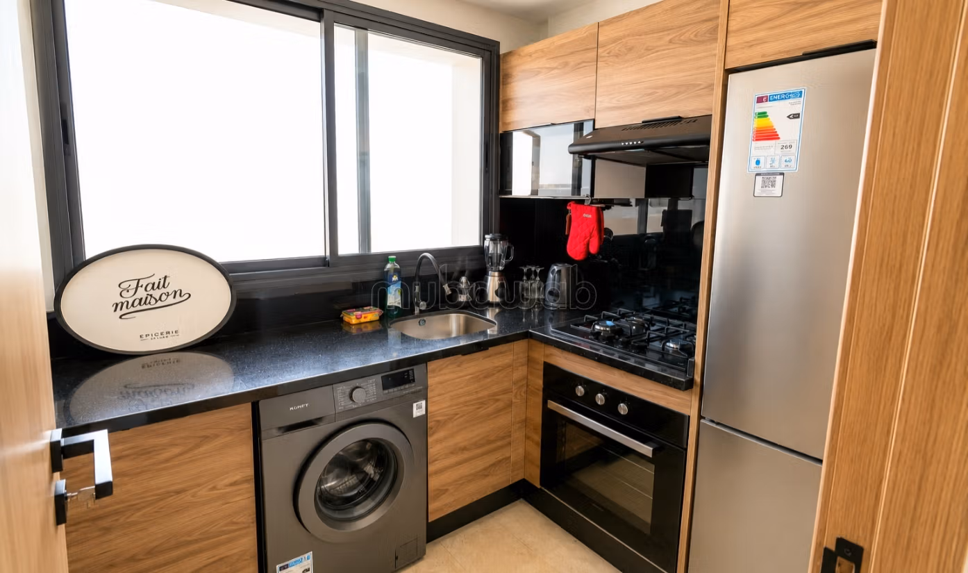 Superbe appartement haut standing meublé neuf de 85 m² à louer – ferme bretonne, casablanca — 2
