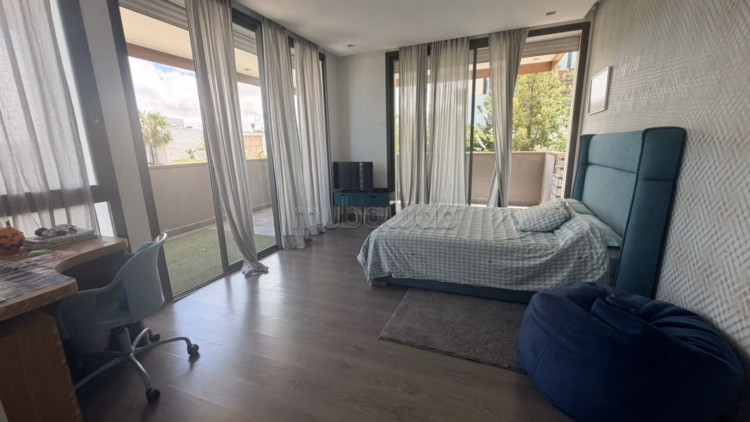 Luxe villa te huur in Dar Bouazza. 4 mooie slaapkamers. Gemeubileerd