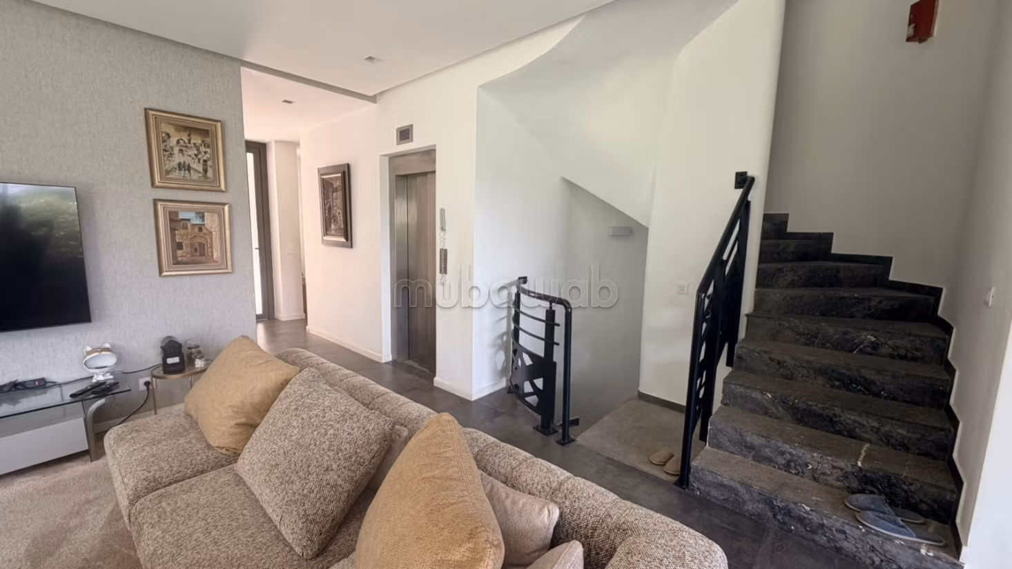 Luxe villa te huur in Dar Bouazza. 4 mooie slaapkamers. Gemeubileerd