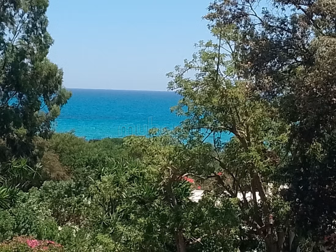 Summer rental in Hammamet, sea view with private beach access