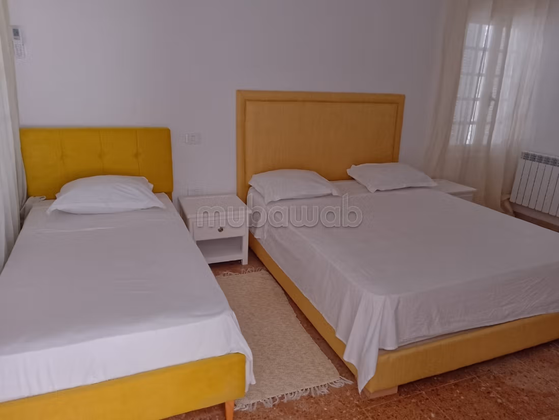 Summer rental in Hammamet, sea view with private beach access