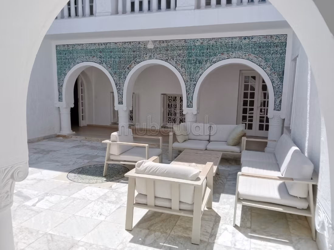 Summer rental in Hammamet, sea view with private beach access