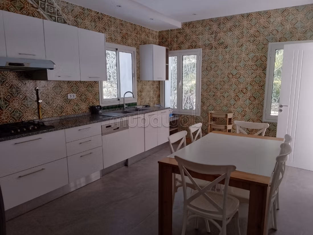 Summer rental in Hammamet, sea view with private beach access